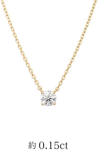 Amazon | 【公式】 4℃(ヨンドシー) ダイヤモンド 約0.1ct 鑑定カード付